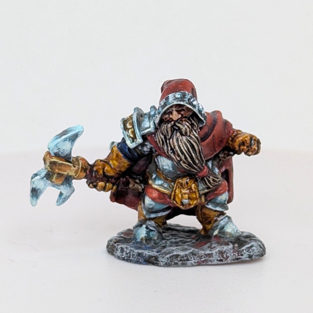 Dwoin Fireforge - heart and head of stone